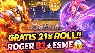 GILA! 21x FREE ROLL BIKIN Roger B3 & Esmeralda CEPAT JADI! MUSUH AUTO NANGIS! 🔥