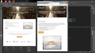 PSD to HTML/CSS fully responsive page website, landing page - speed coding