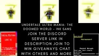 Undertale Ultra Mania: The Doomed World - Inking Mistake