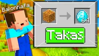 BALON KAFA DELİRDİ NE DERSEM YAPIYOR !! - Minecraft