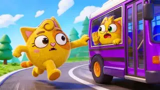 Be Careful In The Bus Song 🚌 Wheels On The Bus | Kids Songs 🐱🐨🐰🦁 And Nursery Rhymes