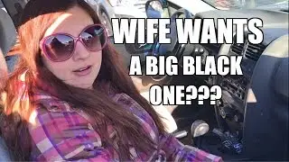 HEEL WIFE WANTS A BIG BLACK ONE FOR VALENTINES DAY