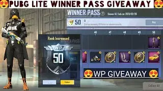 😍PUBG LITE NEW WINNER PASS GIVEAWAY 😍 #pubgmobilelitenewwinnerpassmaxout #shorts #pubglite