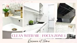 ZONE CLEANING | CLEAN WITH ME & MONTHLY FOCUS | ZONE 1