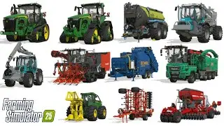 Aktualizacja strony FS25 nr 6 — 135 marek - GDZIE SOM (małe) TRAKTORY  w Farming Simulator 25