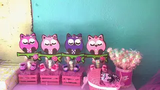 CENTRO DE MESA BABY SHOWER GIRL FACIL
