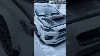 Winter White WRX STI