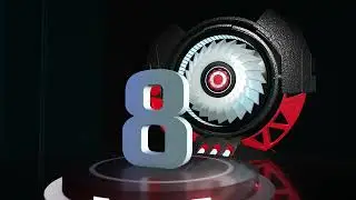 Count down screen HUD UI 4k animation || No-copyright