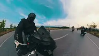 19 Mayıs Motosiklet Korteji / Bol Ara Gazlı…
