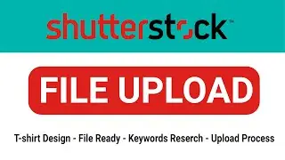 Shutterstock Tshirt Design File Ready & Upload Process In Bangla Tutorial - shutterstock contributor