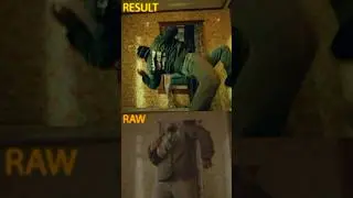 Backdoor video RAW vs. RESULT 👾 video out now! #backdoor #dotcomnirvan