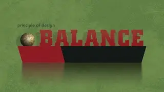 Principle of Design: Balance