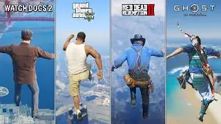 Jumping From the Highest Points in 15 Different Games