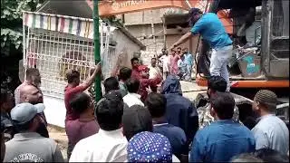 Anti encroachment operation at Godhra | new karachiupdate
