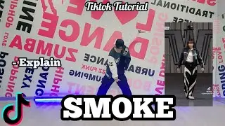SMOKE Dance Challenge | Tiktok Tutorial | Easy step by step for beginners