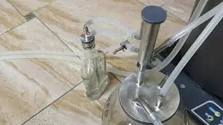 Схема фракционной дистилляции сырца или ароматных спиртов под вакуумом