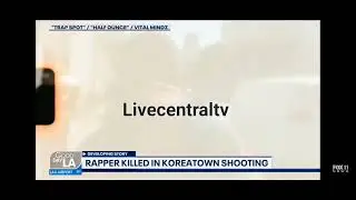 Rapper Half Ounce reportedly shot over a dozen times " In Koreatown Los Angeles CA