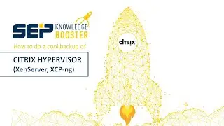 Backup of Citrix Hypervisor (XCP-ng/XenServer) with SEP sesam (Lang_EN)