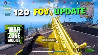 WARZONE MOBILE 120 FOV IPHONE 14 PRO MAX