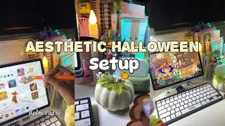 Redmi Pad Se Setup inspiration🎃(Halloween theme) 🎃✨🧙‍♀️