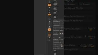 Как разделить Subtool в Zbrush