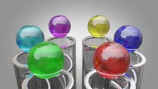 Marble Race Animation | Who is faster  V14