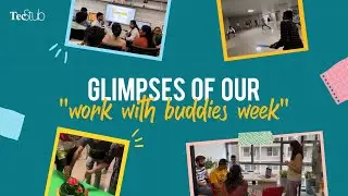 Glimpses of our "work with buddies week" | Work Culture, Games, and Team Bonding | Life at Tecstub