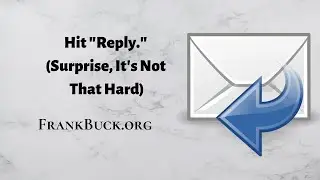 Hit Reply  Surprise, It's Not That Hard | @DrFrankBuck