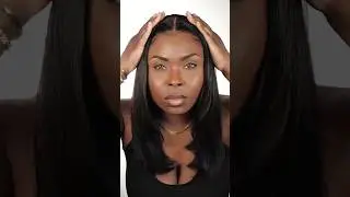 Pre done - Easy Install - Beginner friendly 16” blunt cut wig from Amazon