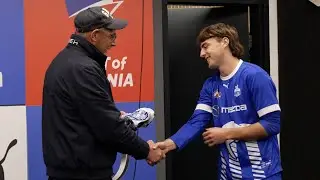 'This jumper meant the world to me': Fairley presents Wardlaw with No.6