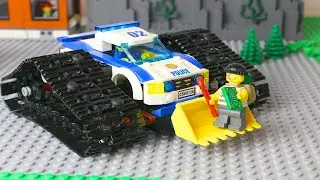 LEGO Cars experemental fire truck, police car and dump truck Video for Kids