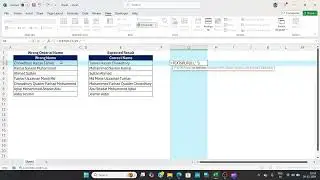 Reverse the Names in Excel using LAMBDA helper functions MAP and REDUCE