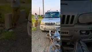 Scorpio ne bike Tod Di meri 😱 // स्कॉर्पियो ने बाइक टॉड दी मेरी 😡 // 