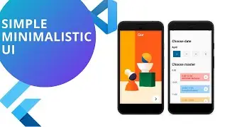 Flutter UI : Simple Minimalistic UI | Easy UI | Clean UI