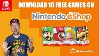 HOW TO GET 10 FREE GAMES ON THE NINTENDO SWITCH ESHOP!