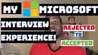MICROSOFT INTERVIEW EXPERIENCE | REJECTED... then ACCEPTED | Software Engineer, New Grad