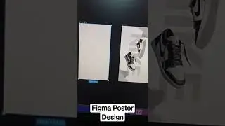 Figma Animated Poster Design. #figma