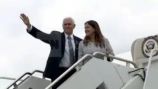 Vice President Pence departs Joint Base Andrews