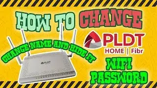 How To Change PLDT Home Fiber Wifi Password 2019