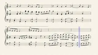 Çırpınırdı Qara Dəniz piano tutorial + flute