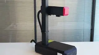how to adjust the laser head for larger objects?
