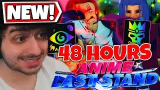 I Spent 48 HOURS on the NEW Raid Update in Anime Last Stand