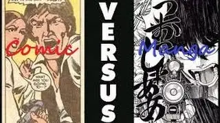 Comic vs Manga