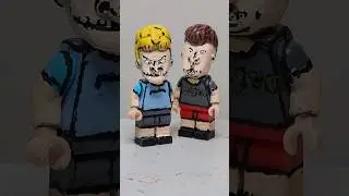 Lego Custom Beavis and Butthead V2