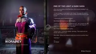 Ikora Ray's final thoughts