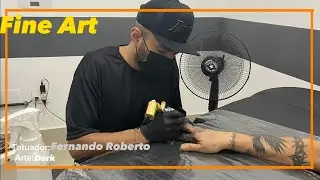 Tatuador: Fernando Roberto - tatuagem na mão [ Fine Art ]