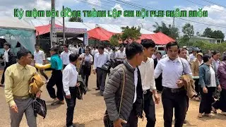 Kỷ niệm hội đồng thành lập chi hội plei châm Anĕh | Lanh vlog