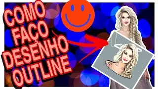 COMO FAÇO DESENHO OUTLINE (PELO PICSART E ADOBE DRAW) #DESENHOOUTLINE #OUTLINE # PICSART #ADOBE