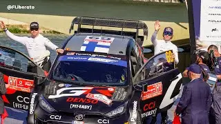 WRC Rally de Portugal 2024 saída dos pilotos do parque fechado Coimbra
