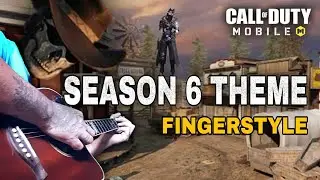 Call of Duty Mobile Season 6 - Wild West Theme (Fingerstyle)